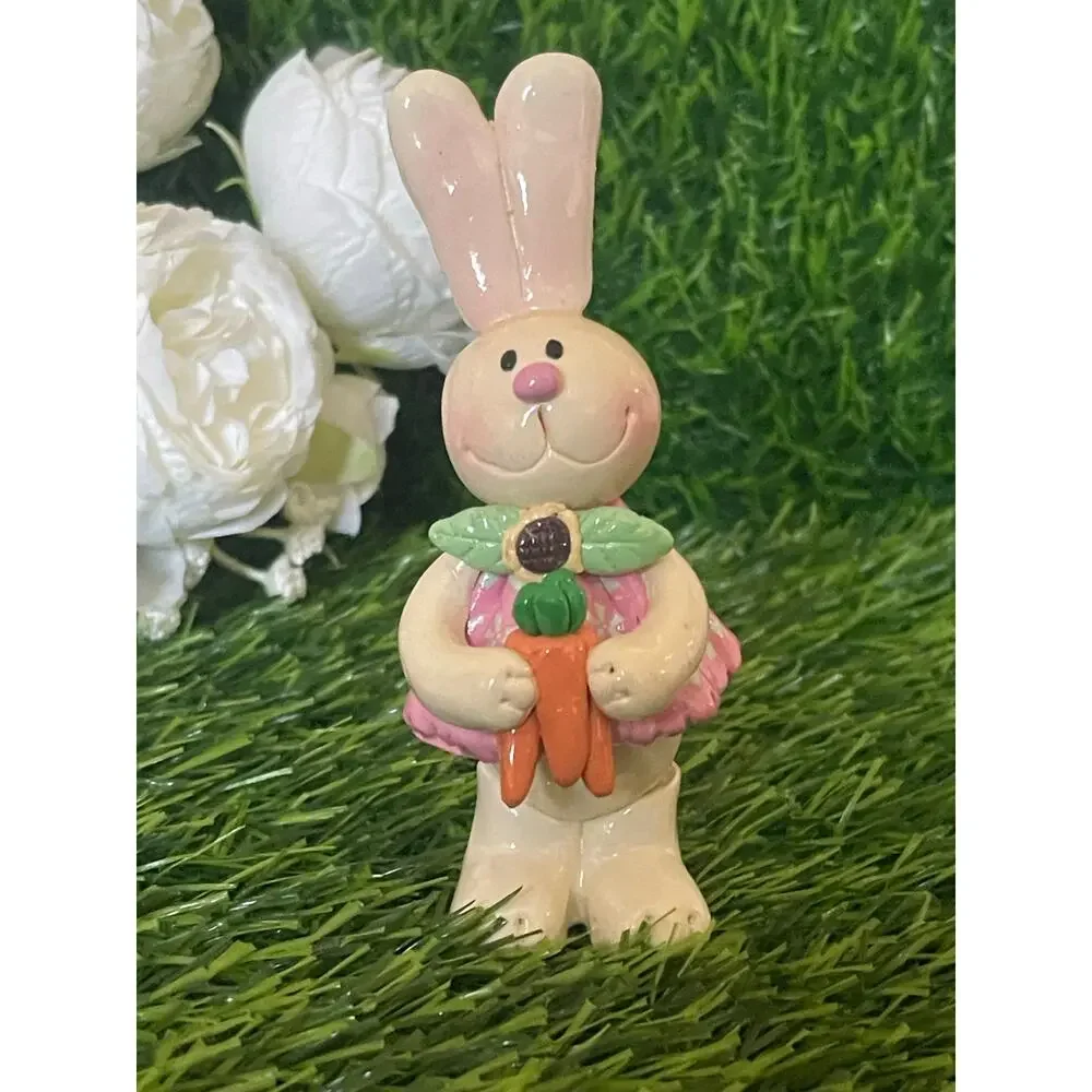 Lovely Collectible’s Girl Easter Bunny Rabbit Resin
